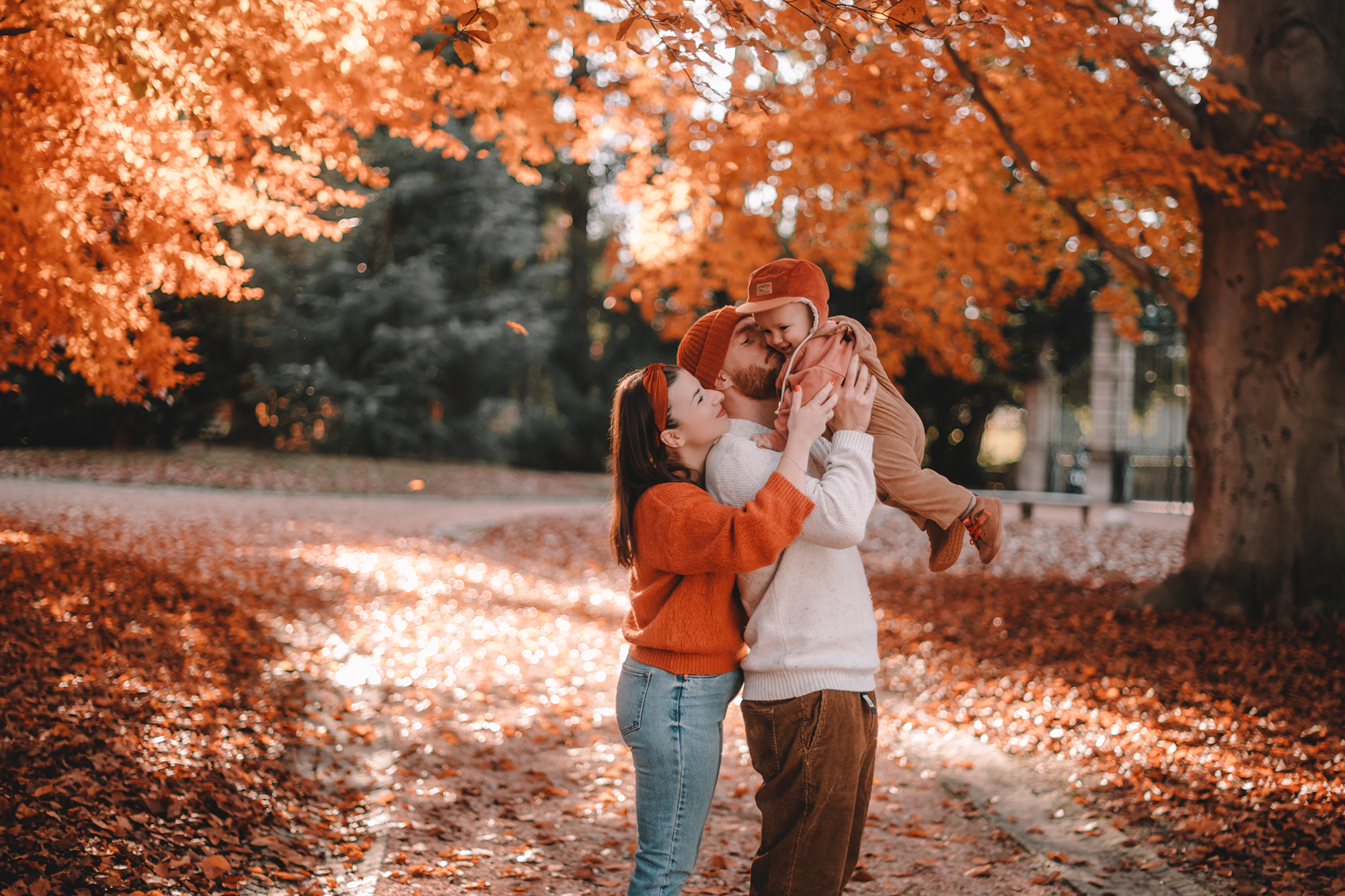 Servizio fotografico famiglia autunno